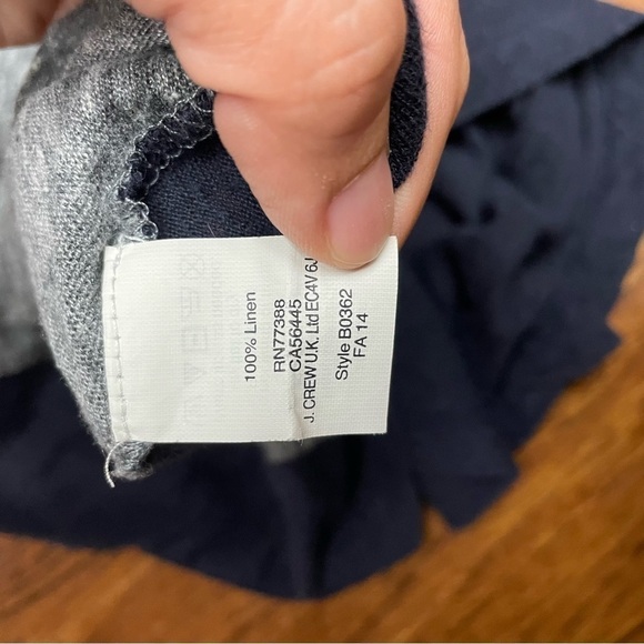 Madewell Linen Curveball Tee - Picture 5 of 5